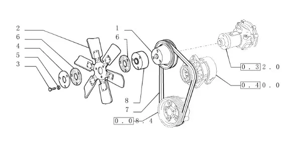 99455866 - вентилятор