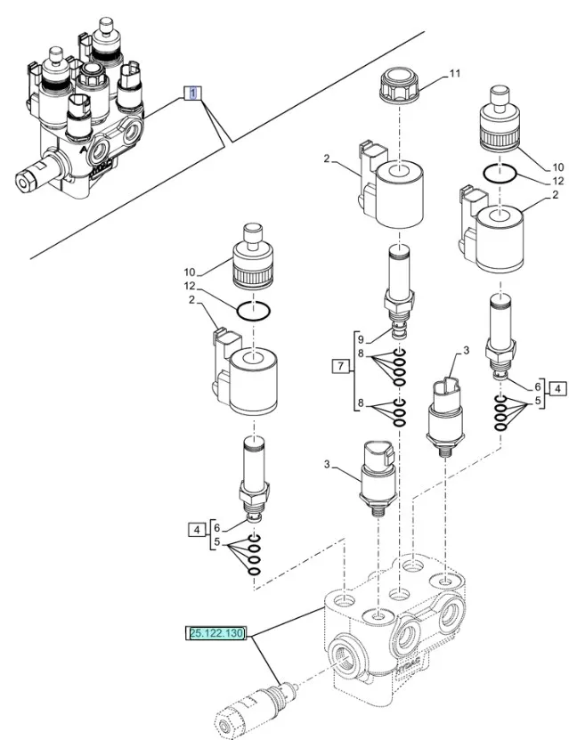 87668716 - Клапан